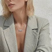 Luxe Oval Link Necklace by Clarivon
